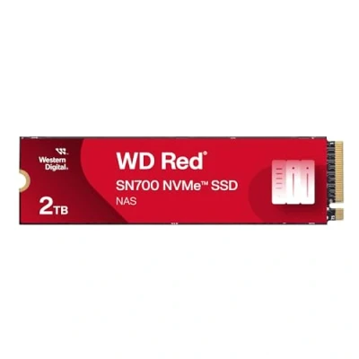 Bild av WD Red SN700 2TB NVMe SSD for NAS devices, with robust system responsiveness and exceptional I/O performance