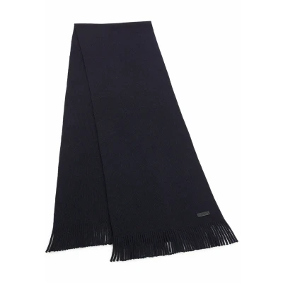 Bild av BOSS Albas Unisex Halsduk, Storlek: One Size, Dark blue four