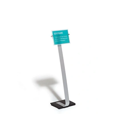 Bild av Durable 481823, Informationsställ, A4, Akryl, Silver, Horisontell / Vertikal