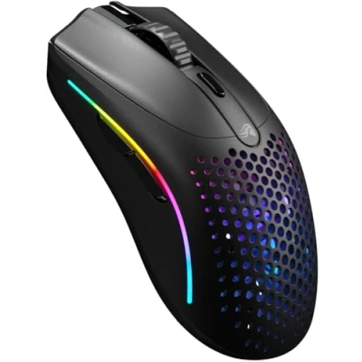 Bild av Glorious Model O 2 Mini Wireless Matte Black Gamingmus Optic 5 knappar Svart