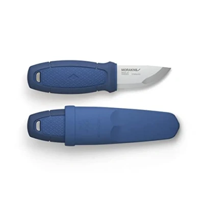 Bild av Morakniv M 12649 med blått plasthandtag Eldris utomhuskniv, flerfärgad, en storlek