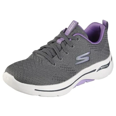 Bild av Skechers Go Walk Arch Fit Unify dam sneaker, grå, 38 EU