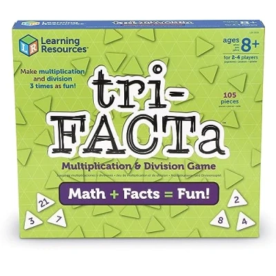 Bild av Learning Resources Tri FACTa Multiplikation och Uppdelning Game