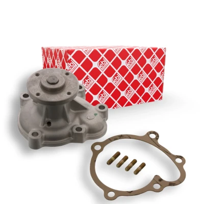 Bild av FEBI BILSTEIN 17284 Pompe à eau Fonte d&#039;aluminium avec joint d&#039;étanchéite goujon fileté Matière plastique OPEL: Corsa B 3/5 portes, Astra F CC