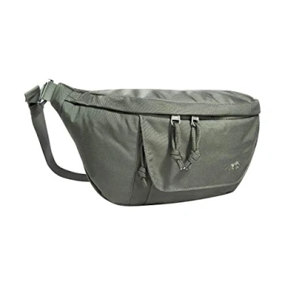 Bild av Tasmanian Tiger TT modulär hipbag II taktisk universell höftväska med 5 liter volym, tre blixtlåsfack och molle kardborrband, bältesväska för användning, sport, vandring, utomhus, Stengrå oliv Irr, 35