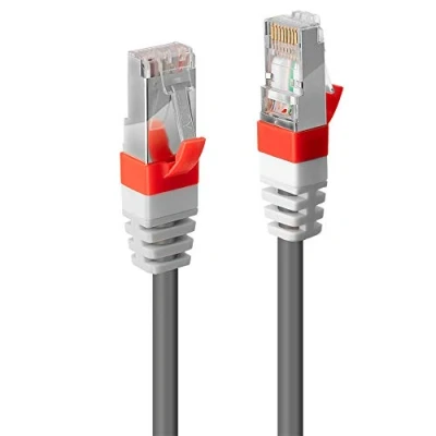 Bild av Cat.6 (A) SSTP/S/FTP PIMF premium patchkabel, 10 GBit, halogenfri, grå, 0,3 m