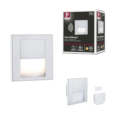 Bild av Paulmann 79999 Tsaro eckig 80x36mm Indbygget væglampe LED (RGB) 1 W Hvid (mat)