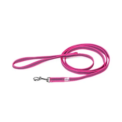 Bild av Julius K9 C&amp;G Super grip leash.rosa/grey.14mm/2m.with handle.max 30kg