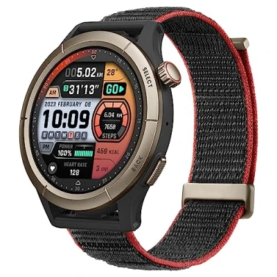 Bild av Amazfit Cheetah Pro 47mm Run Track Black (Titanium Alloy Bezel)