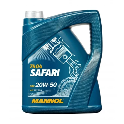 Bild av Mannol Safari 20W 50 5I Huile moteur MN7404 5 TOYOTA: RAV4 II SUV, Yaris 3/5 portes, III SUZUKI: Alto VII, SWIFT 4, 3