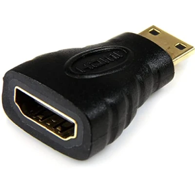 Bild av StarTech.com HDMI® till mini adapteruttag/kontakt HDMI kabel/koppling för kamera en TV eller bildskärm 1080p