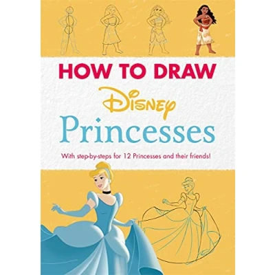 Bild av Disney: How to Draw Princesses: With step by steps for 12 Princesses and their friends!