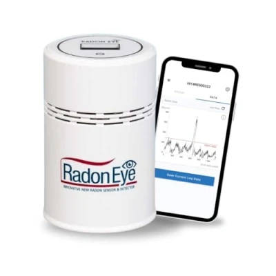 Bild av RadonTec® Radoneye FTlab Radonmätaren för ditt hem Snabb och säker mätning av radon med mobiltelefonapp Mäter i realtid exporterar data