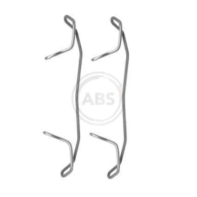 Bild av A.B.S. 1123Q Kit d&#039;accessoires, plaquette de frein à disque AUDI: A6 C6 Berline, A4 B6 B7 Avant, VOLKSWAGEN: GOLF 4, 3