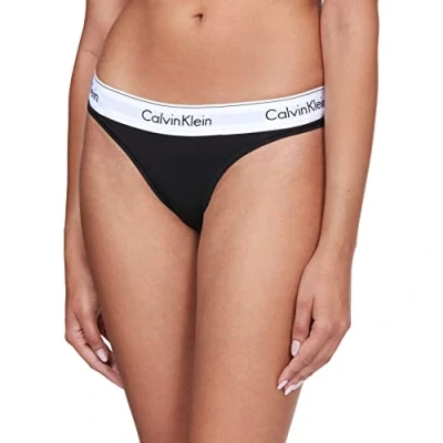 Bild av Calvin Klein Underwear Modern PLUS Thong String, Storlek: XL, Black