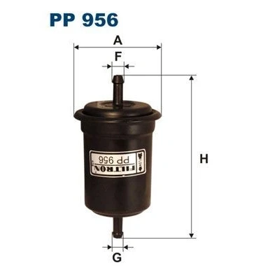 Bild av FILTRON PP 956 Filtre à Carburant de conduite 8 DAIHATSU: Terios I, II, Sirion I