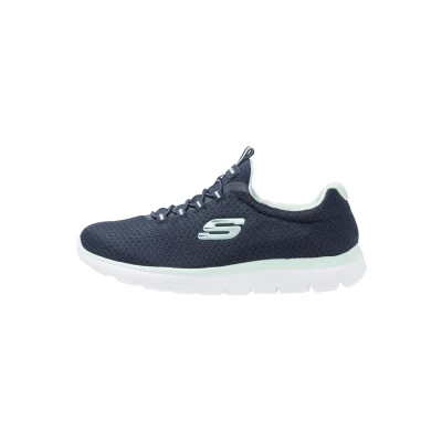 Bild av Skechers WIDE FIT Summits Sneakers, Storlek: 37.5, Navy/aqua