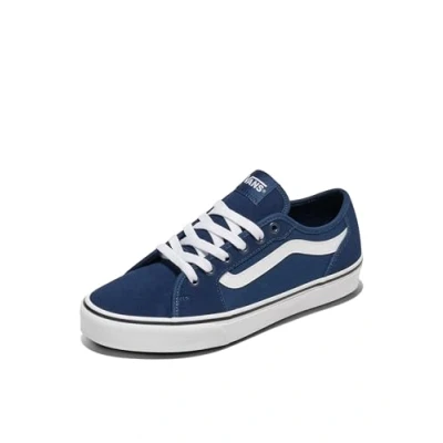 Bild av Vans Filmore Decon Sneaker för män, Mocka kanvas klänning blues vit, 38.5 EU