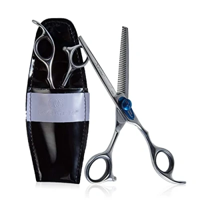 Bild av Olivia Garden Xtreme 6.0&quot; 35 tänder Europeisk Tunnare Högerhänta Tunningssaxar Ergonomiskt Handtag, Justerbar Spänning, Perfekta för Att Tunna Ut och Texturisera