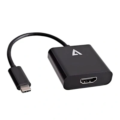 Bild av V7 V7UCHDMI BLK 1E USB C hane till HDMI kvinnlig adapter svart