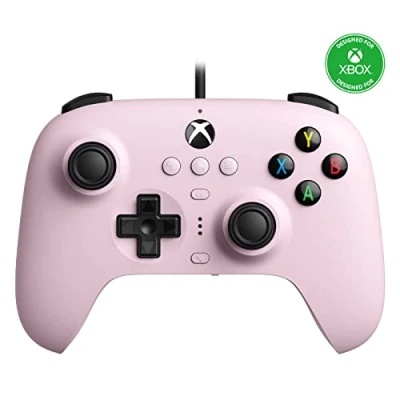 Bild av 8Bitdo Ultimate Wired Controller for Xbox Series X, S, One, Windows 10 &amp; 11 (Pink) (Xbox X)