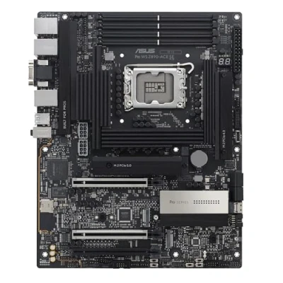 Bild av ASUS PRO WS Z890 ACE SE Moderkort Intel LGA1851 socket DDR5 RAM ATX