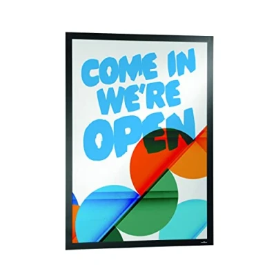 Bild av Poster DURAFRAME 50x70cm sort