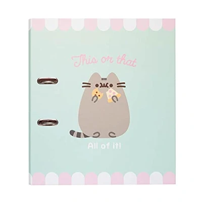 Bild av Grupo Erik Pusheen Lever Arch File A4 Folder Large Documents Storage Files 11 x 12.6 inches (28 32 cm) Ring Binder 2 Kawaii Stationery