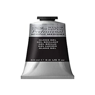 Bild av Winsor &amp; Newton 3020914 glansig gel, förbättrar transparens, djup och glans av akrylfärger 60 ml rör