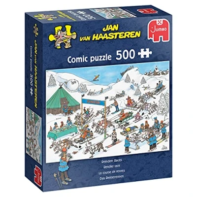 Bild av Jumbo Rendier RACE Pussel för barn, Storlek: One Size, Multicoloured