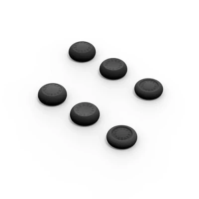 Bild av Savage Raven by Skull &amp; Co. Skin, CQC Thumb Grip Set Joystick Cap Analog Stick for Nintendo Switch 2 Joy Con Controller Black, 3 Pairs(6pcs)