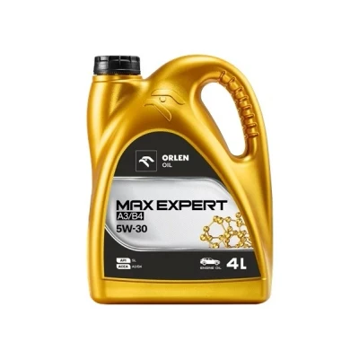 Bild av Orlen Platinum MaxExpert A3/B4 5W 30 4l Motorolja QFS866B40 VOLKSWAGEN: Golf 7, 7 Variant, Caddy 3, AUDI: A4 B8 Avant, B7 A6 C7 Avant