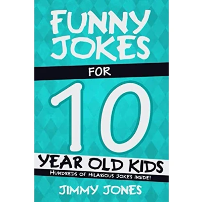 Bild av Funny Jokes for 10 year old Kids: Hundreds of really funny, hilarious Jokes, Riddles, Tongue Twisters and Knock kids!