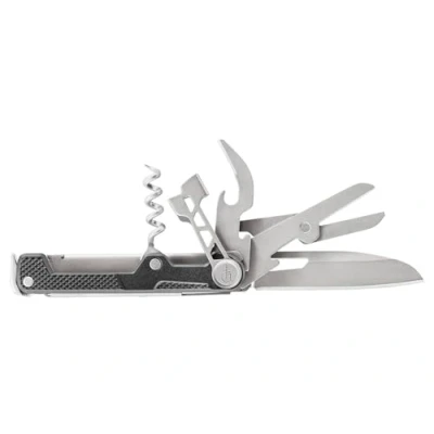Bild av Gerber Fickkniv med 8 funktioner, multiverktyg slätt blad, ArmBar Cork, mörkgrå, rostfritt stål/aluminium, 31 003829