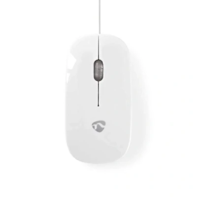 Bild av Nedis MSWD200 Scroll hjul, PC mus, PC/Mac, 2 vägs, vit
