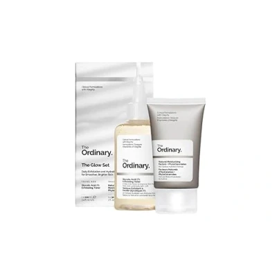 Bild av The Ordinary, Glow Set, Natural Moisturizing Factors + PhytoCeramides 30 ml Ordinary Glycolic Acid 7 % Exfoliating Toner Peeling rengöringstonik 100