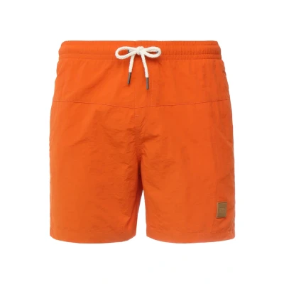 Bild av Urban Classics Block Surfshorts, Storlek: Small, Rustorange