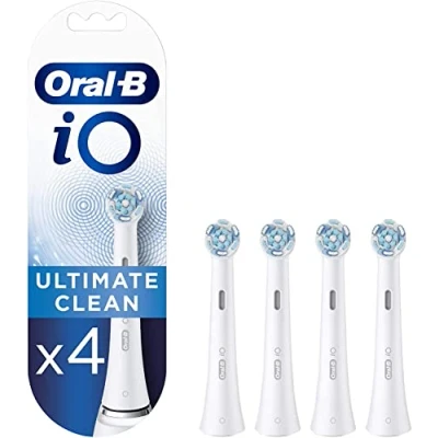 Bild av Oral B iO Ultimate Clean 4210201319818 Reservborsthuvuden, Vit, 4 stycken