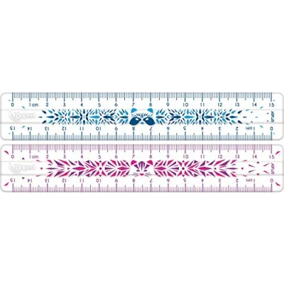 Bild av Maped 245301 stöttålig linjal STUDY FANCY 15 cm, olika färger