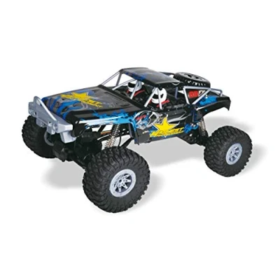 Bild av Amewi Double Bridge borstad 1:10 RC modellbil elektrisk Crawler fyrhjulsdrift (4WD) RtR 2,4 GHz inkl. svart