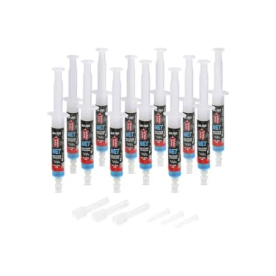 Bild av 1000 Miglia BKR 3102 Wet Lube Bike Chain for and Muddy Weather Conditions, Cartridges with Drop Huggie Application Systems, fluorescent scented formula 144 ml (12 x 12 ml)