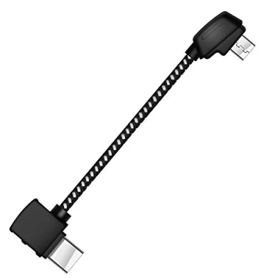 Bild av LYONGTECH Micro AB till USB c 3,66 tums fjärrkontrollkabel för DJI Mavic Mini, 2 Pro Zoom/Mavic Air/Mavic Platinum (typ kontakt)