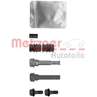 Bild av METZGER 113 1490X Jeu de douilles guidage, étrier frein avec boulon guidage supplémentaire SUBARU: Impreza III 5 portes, XV I, Legacy 4