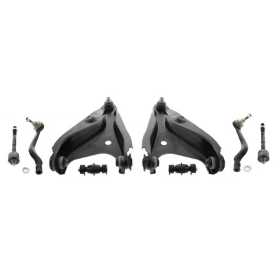 Bild av MAPCO 53190 Jeu de bras, suspension roue des deux côtés l&#039;essieu avant avec bielle/barre poussée, rotule axiale DACIA: Logan I Berline