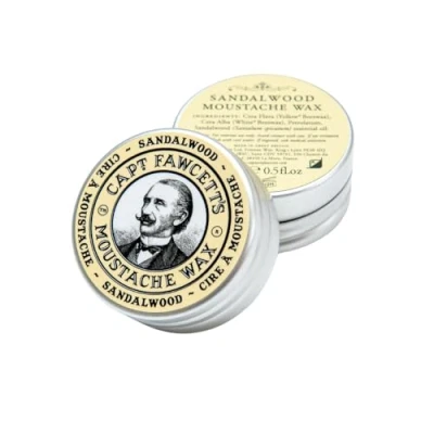 Bild av Captain Fawcett 15 ml sandelträmustaschvax