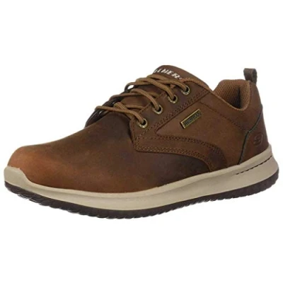 Bild av Skechers delson antigo dam Oxfordskor, Brun Cdb, 48.5 EU