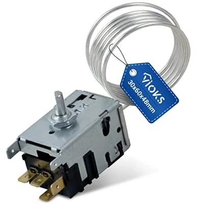 Bild av Termostat för kylskåp 4 x 6,3 mm AMP Danfoss 077B3642 AEG