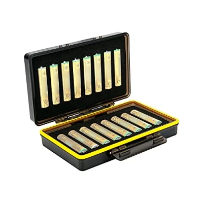 Bild av JJC batterihållare förvaringsfodral låda batterier bärbox fuktsäker för 16X AAA uppladdningsbart batteri