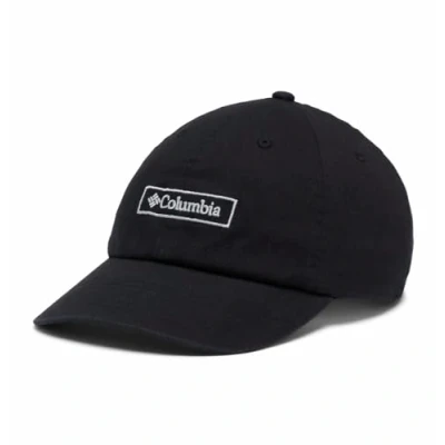 Bild av Columbia Svart unconstructed Keps Logo Black Dad Cap @ Hatstore