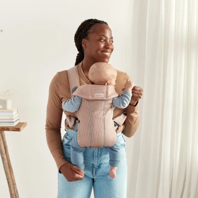Bild av BabyBjörn Mini Bärsele 3D Mesh, Dusty Pink